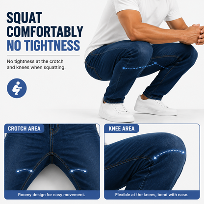 Men's 8-Pack Flex Stretch Slim Straight Jeans