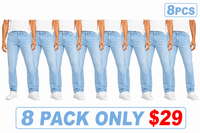 Light Blue-8 PACK ONLY $29