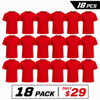 Red-18 PACK ONLY $29