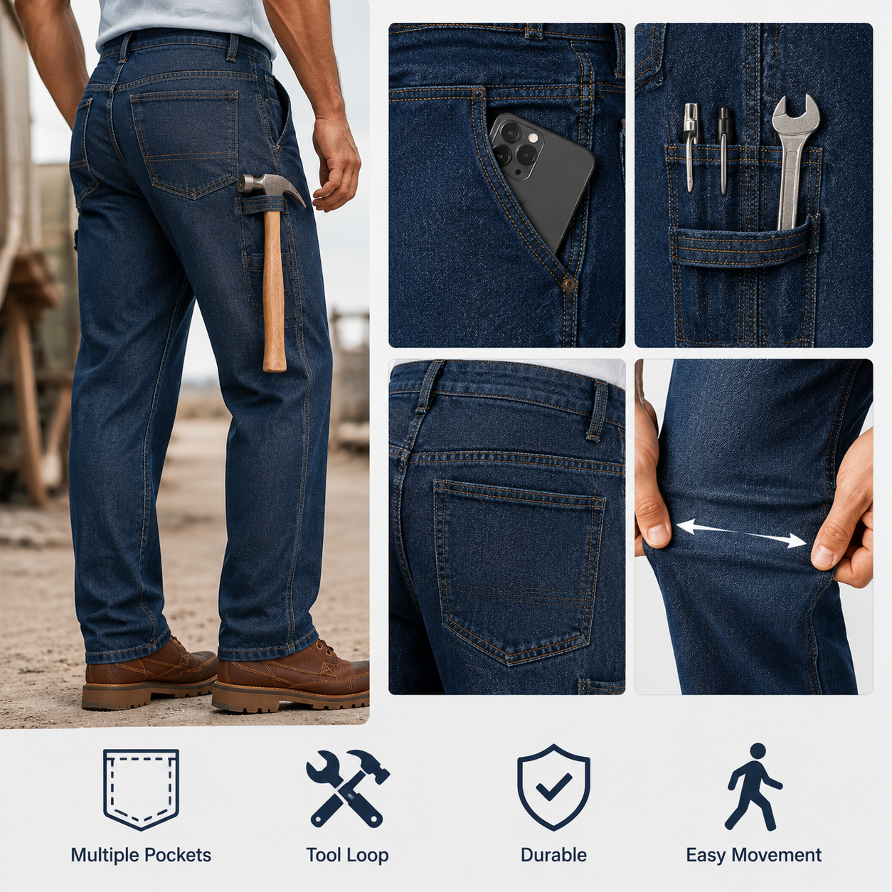 8 PCAK Carpenter pants