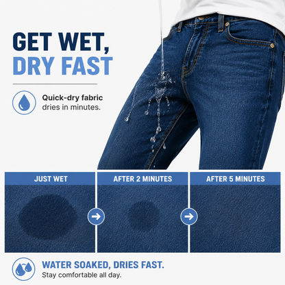 Men's 8-Pack Flex Stretch Slim Straight Jeans